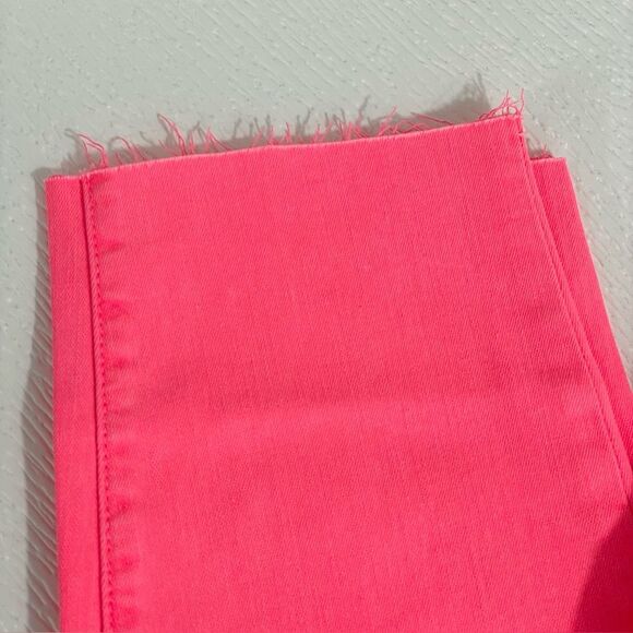 Frank & Eileen Sligo Neon Pink Skinny Jeans Italian Power Denim Size 31 - Picture 10 of 10